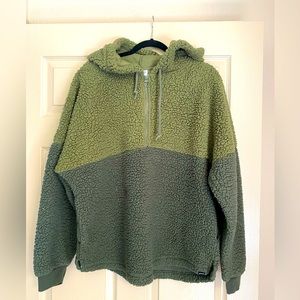 Pink Sherpa Hoodie